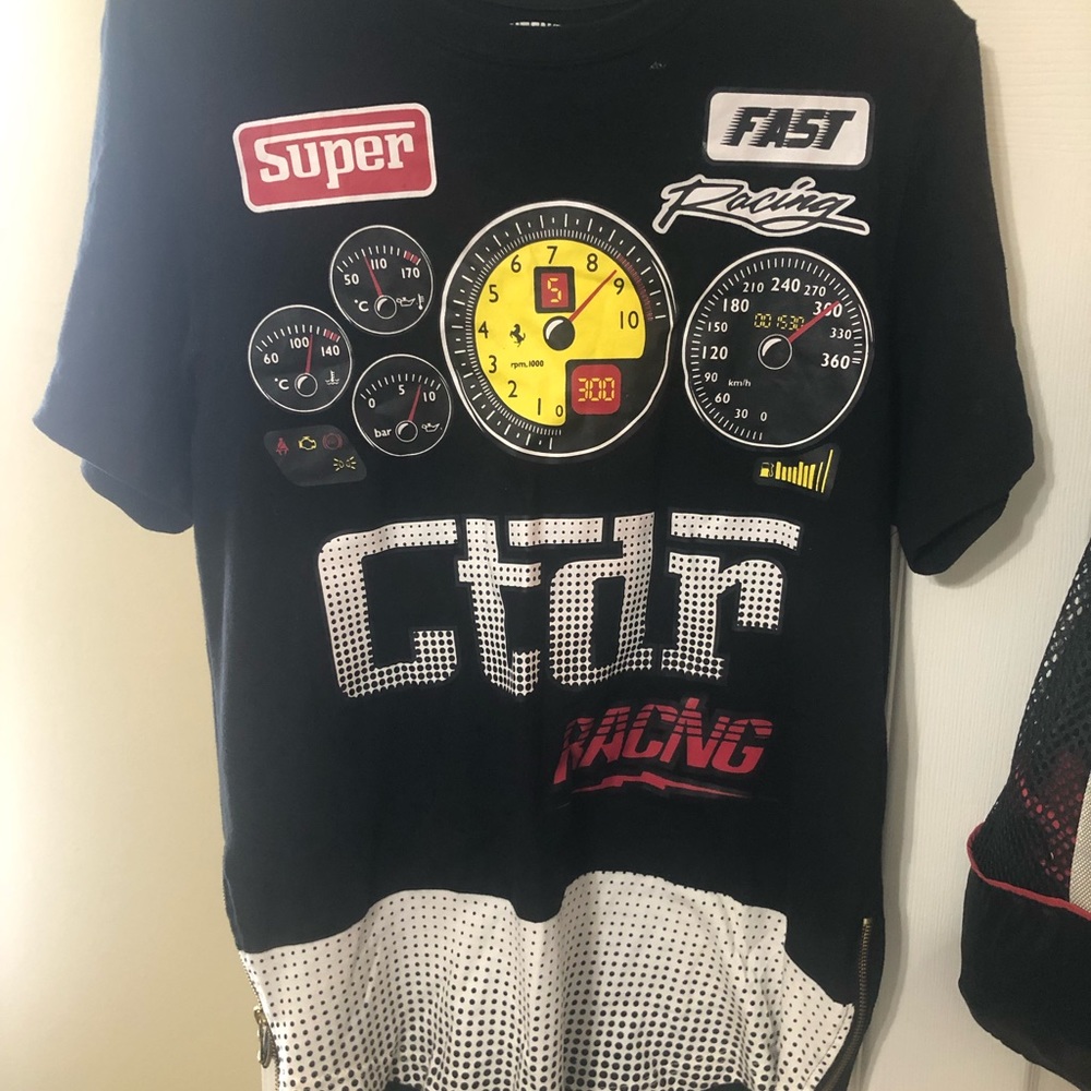 Race Car themed Shirt and Sweater